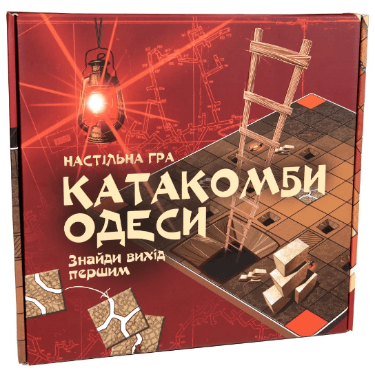 Гра "Катакомби Одеси" укр., №30285/Strateg — купити | Канцелярський Сад