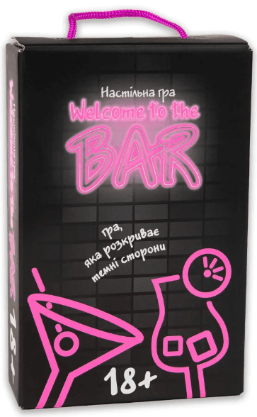 Гра наст. "Welcome to the BAR" укр. №30374/Strateg — купити | Канцелярський Сад