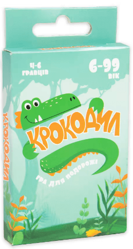 Гра наст. "Крокодил" №30786/Strateg — купити | Канцелярський Сад