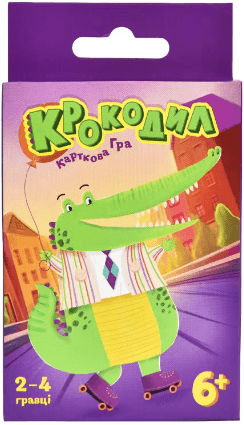 Гра наст. "Крокодил" міні №30241/Strateg — купити | Канцелярський Сад