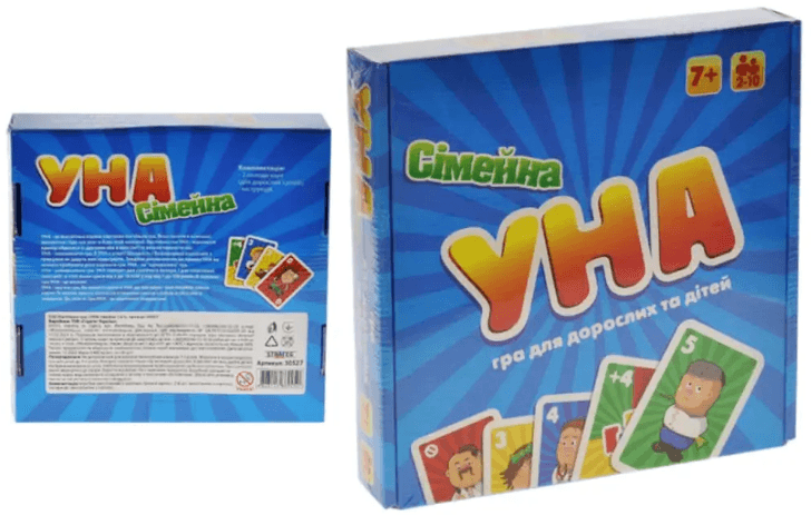 Гра "УНА Сімейна" 2в1 укр.,в кор-ці №30527/Strateg — фото 3