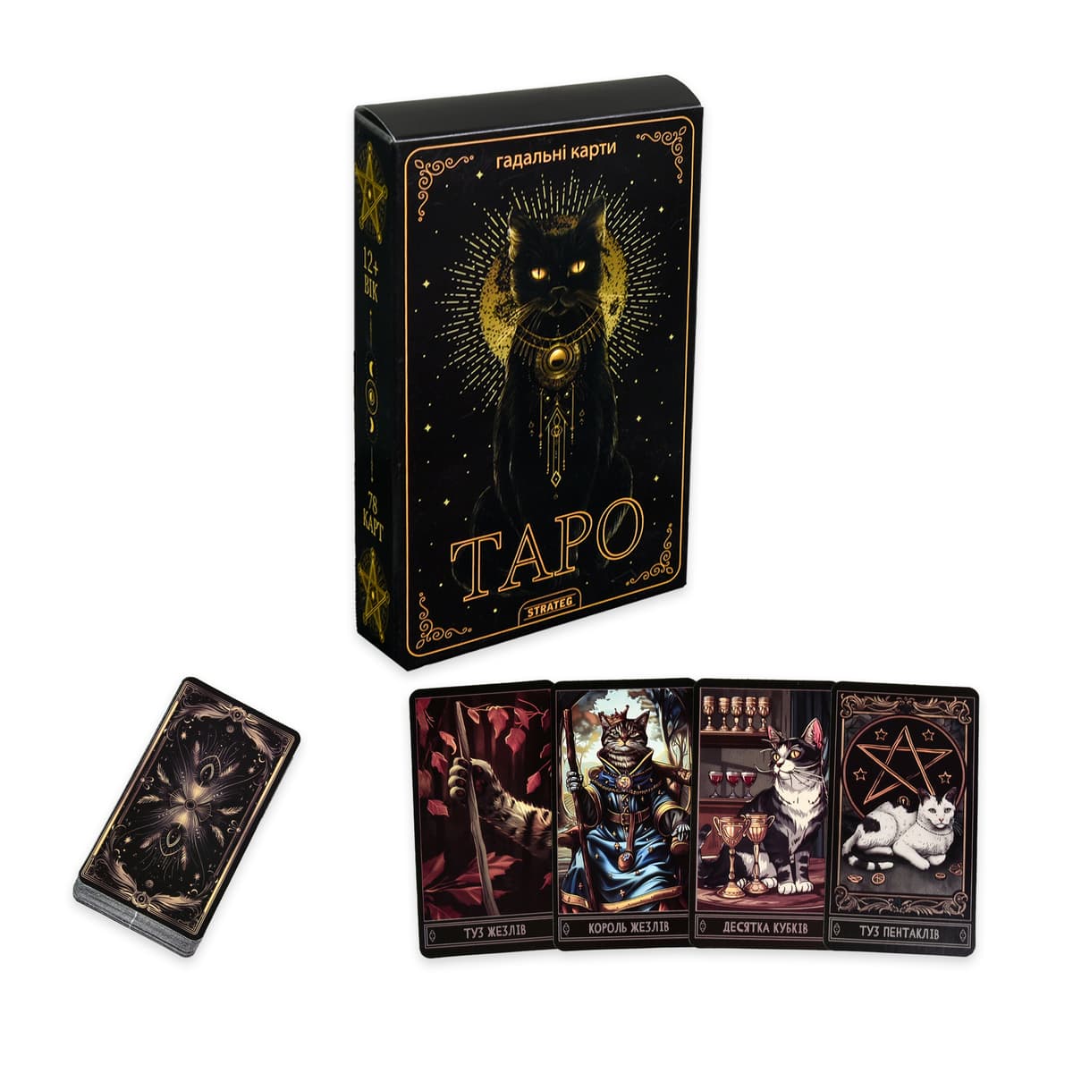 Гра наст. "Таро" укр. №30882/Strateg — купити | Канцелярський Сад