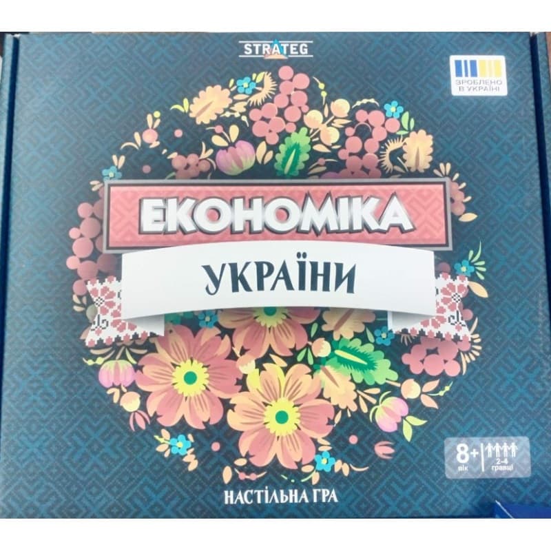 Гра наст. "Економіка України" укр. №31029/Strateg — купити | Канцелярський Сад
