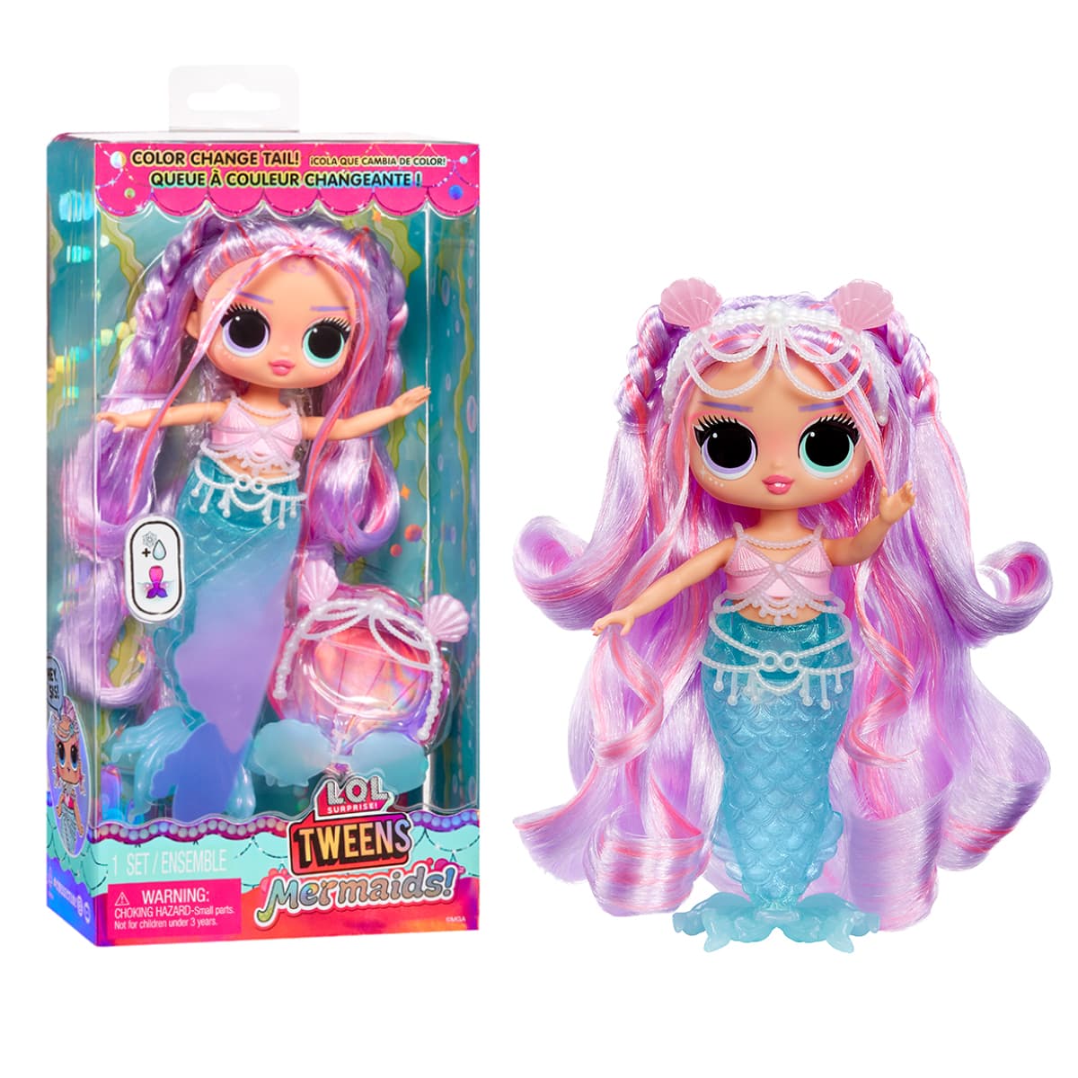 Ігровий набір з лялькою "L.O.L Surprise" Tweens Mermaids!– ЛАНА МЕРІН №510444/КіддіСвіт — купити | Канцелярський Сад