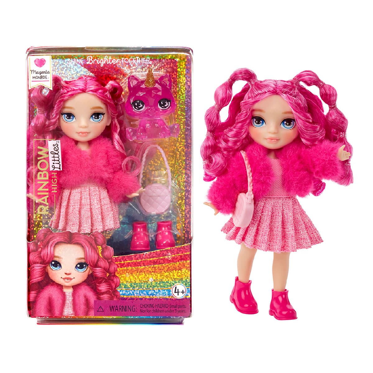 Ігровий набір з лялькою "Rainbow High серії Littles- Маджента,аксесуари №531180/КіддіСвіт — купити | Канцелярський Сад