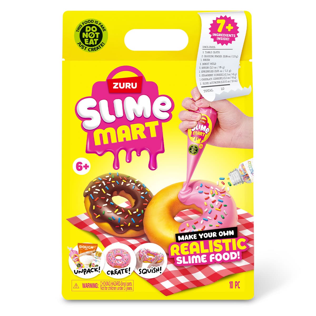 Ігровий набір "Slime Mart" серії Shopping Bag - Пончик №15901B/КіддіСвіт — купити | Канцелярський Сад