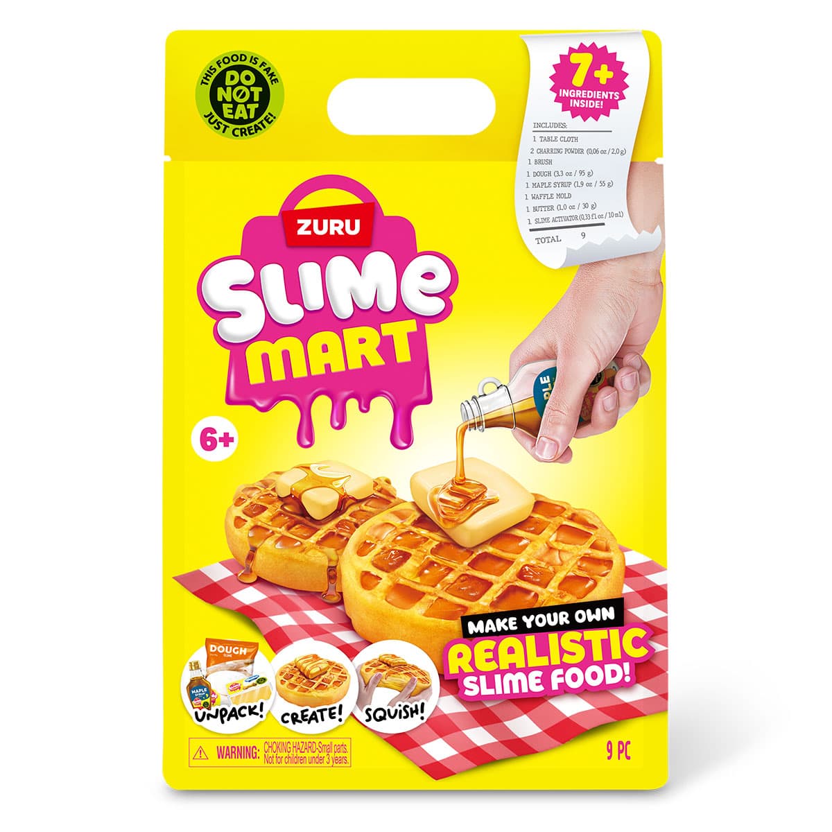 Ігровий набір "Slime Mart" серії Shopping Bag - Бельгійські вафлі №15901D/КіддіСвіт — фото товару | Канцелярський Сад
