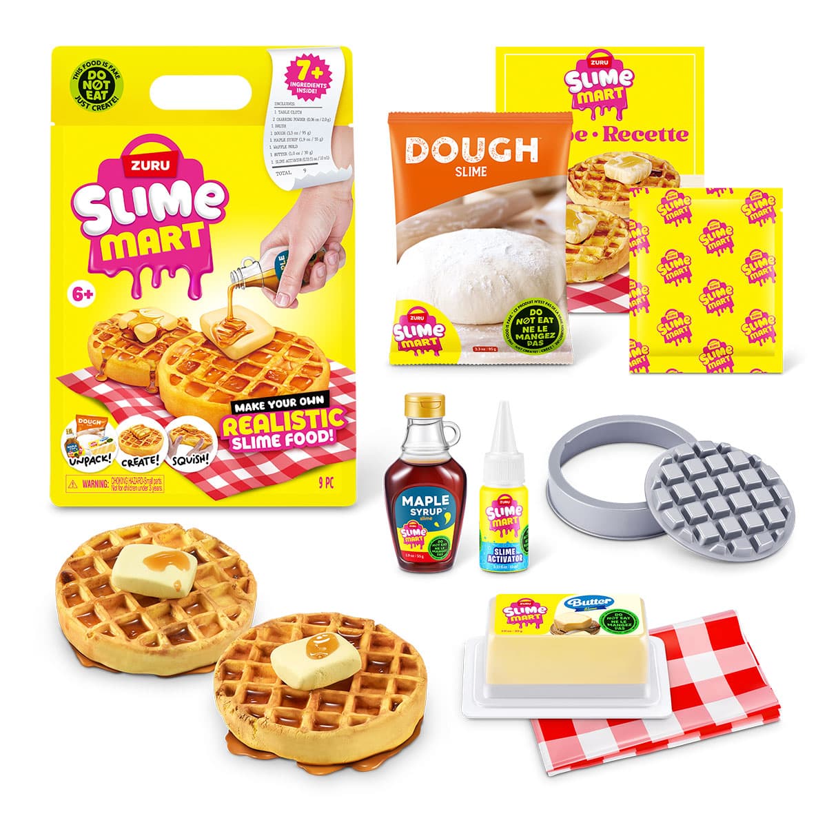 Ігровий набір "Slime Mart" серії Shopping Bag - Бельгійські вафлі №15901D/КіддіСвіт — фото 3