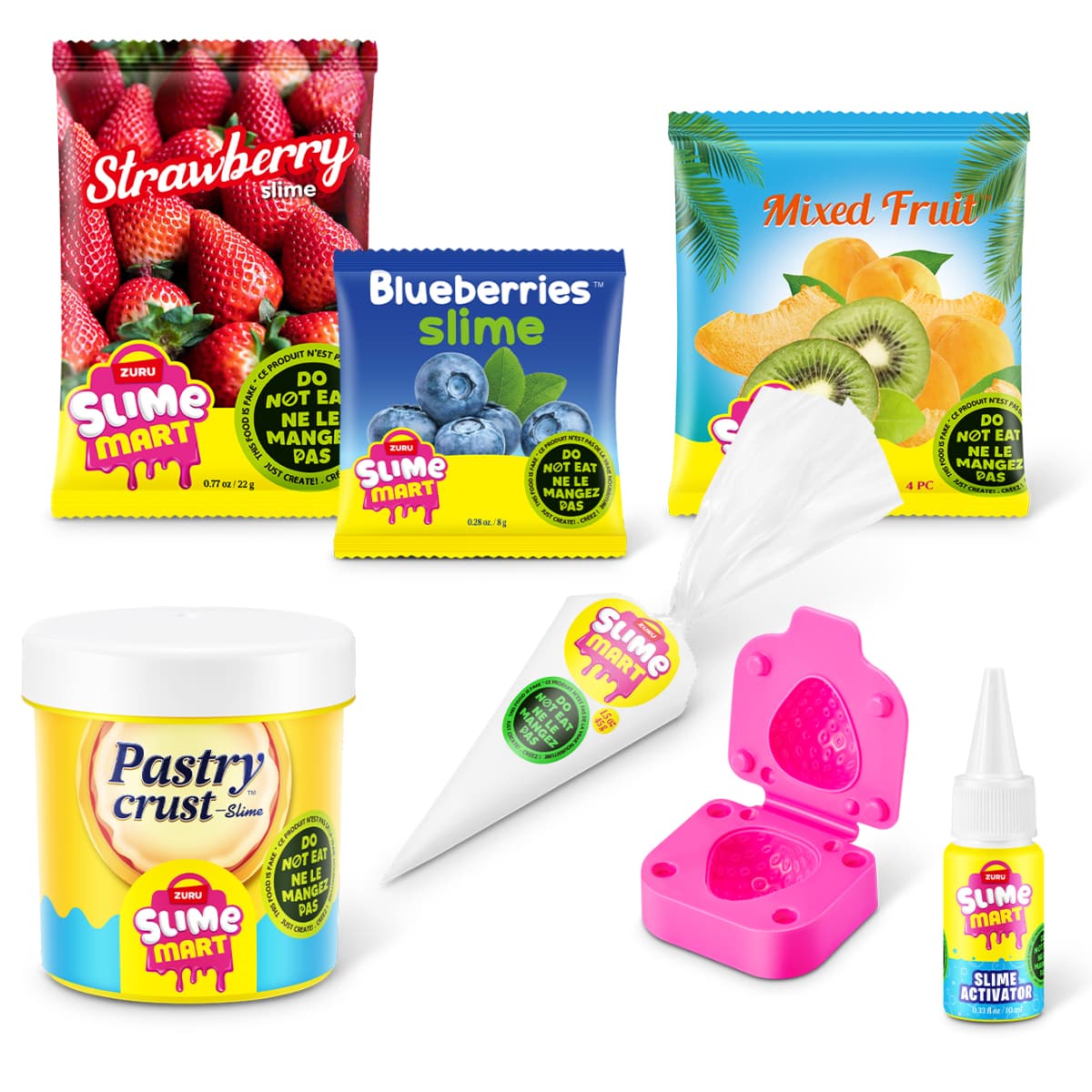 Ігровий набір "Slime Mart" серії Shopping Bag - Фруктовий тарт №15901E/КіддіСвіт — фото 5