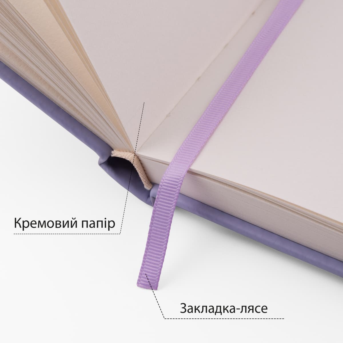 Скетчбук 80/110 150х150мм тв.обкл. PU, фіолетовий №743191/Santi — фото 4