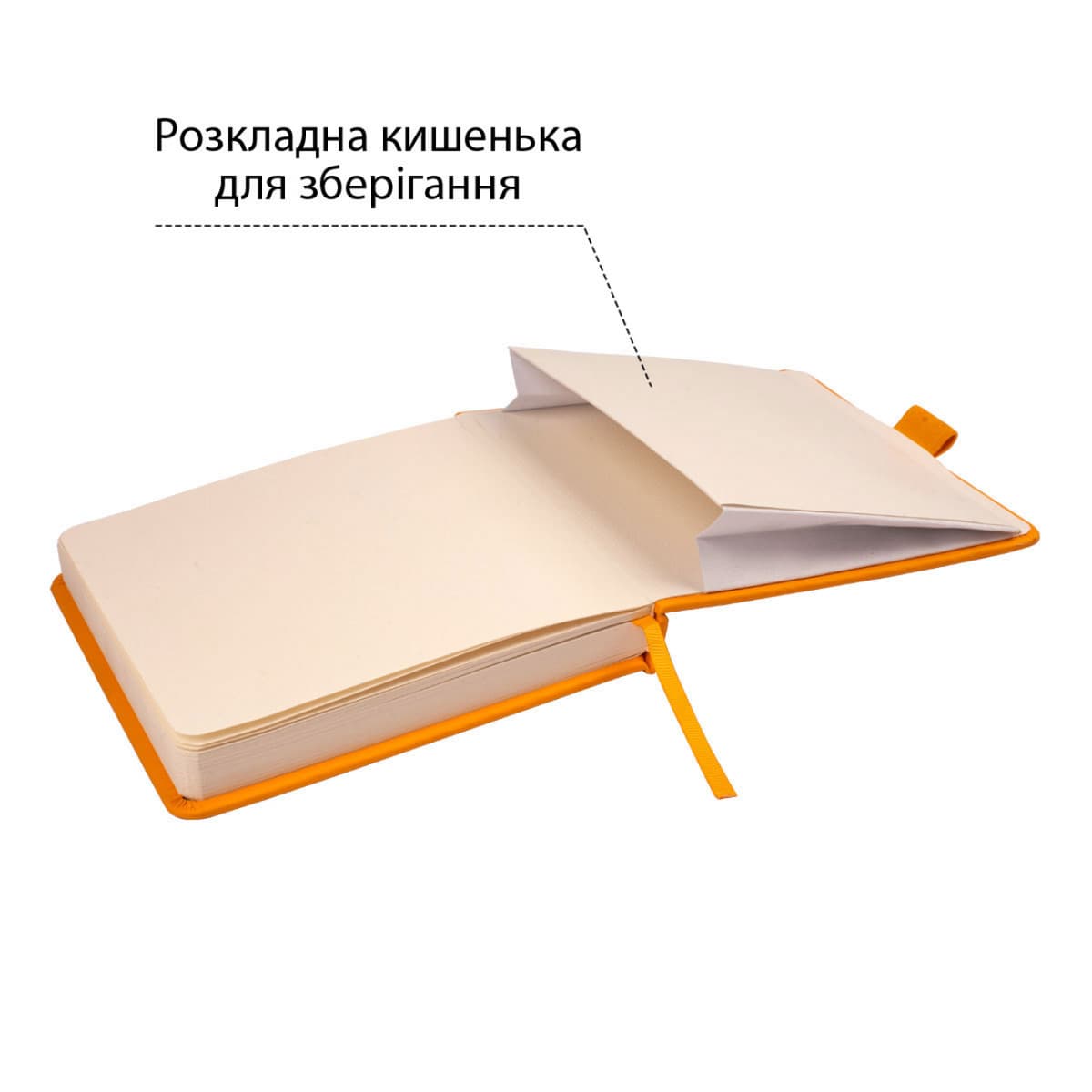 Скетчбук 80/110 150х150мм тв.обкл. PU, жовтий №743366/Santi — фото 3