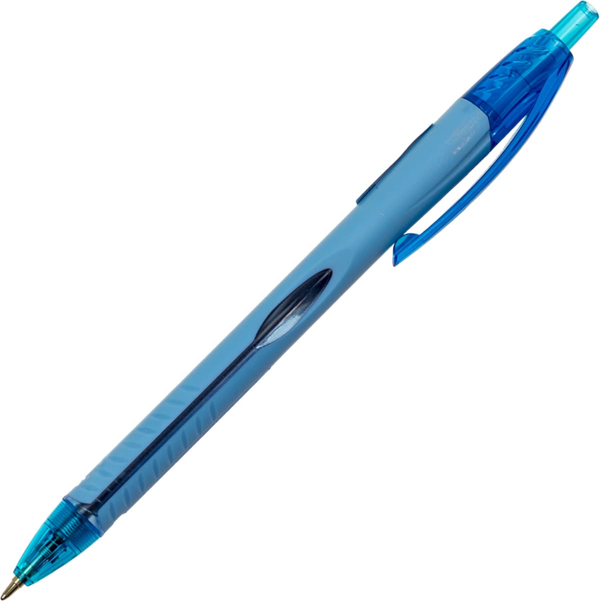 Ручка авт. кульк. "Unimax" №UX-137-02 Aerogrip-2 0,7мм синя — фото товару | Канцелярський Сад