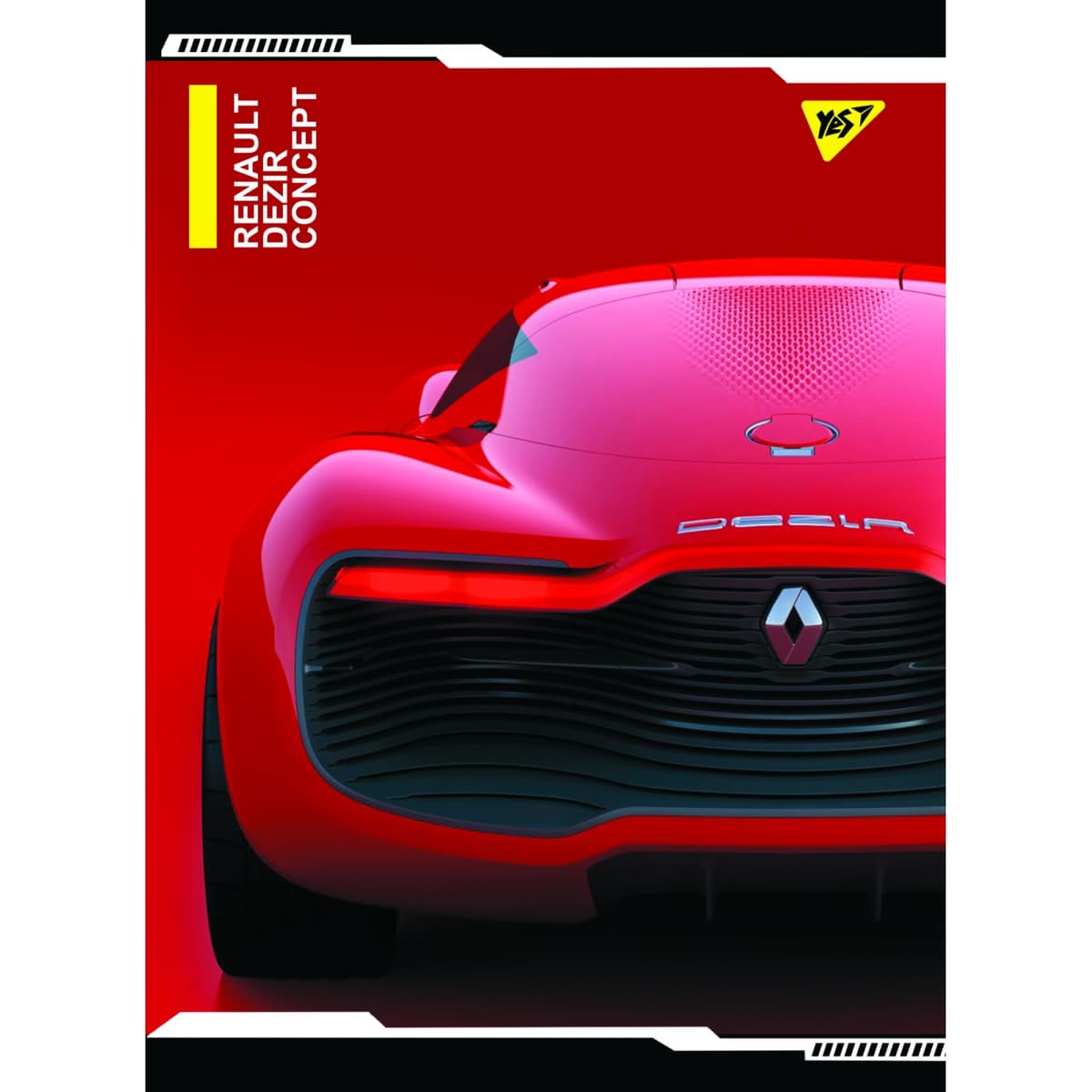Зошит А4 48арк. кліт. м'яка обкл. "Dezir concept" №681932/Yes — купити | Канцелярський Сад