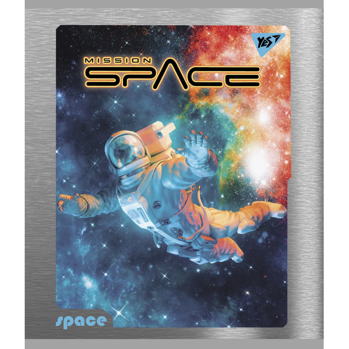 Зошит А5 YES 96арк. кліт. мат. ВДЛ+УФ-виб.+мікроембосінг "Space" №766898 — купити | Канцелярський Сад