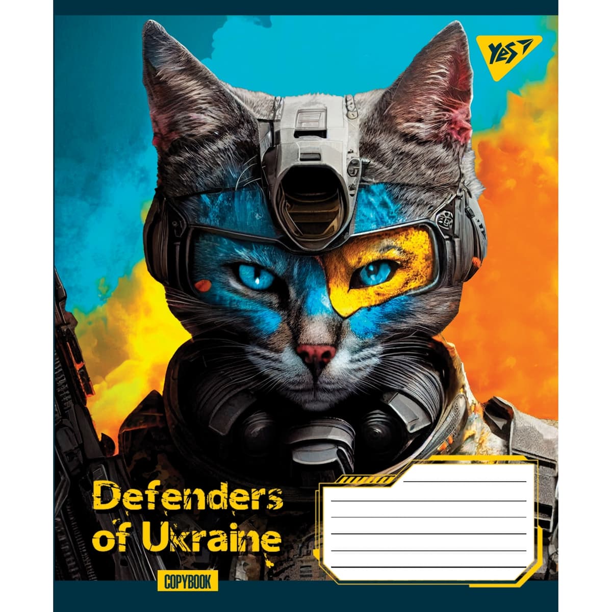 Зошит 96арк. кліт. YES Defenders of Ukraine №766493 — фото 6