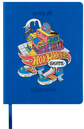 Щоденник шк. А5 "Kite" №HW25-264 Hot Wheels тв.обкл. — купити | Канцелярський Сад