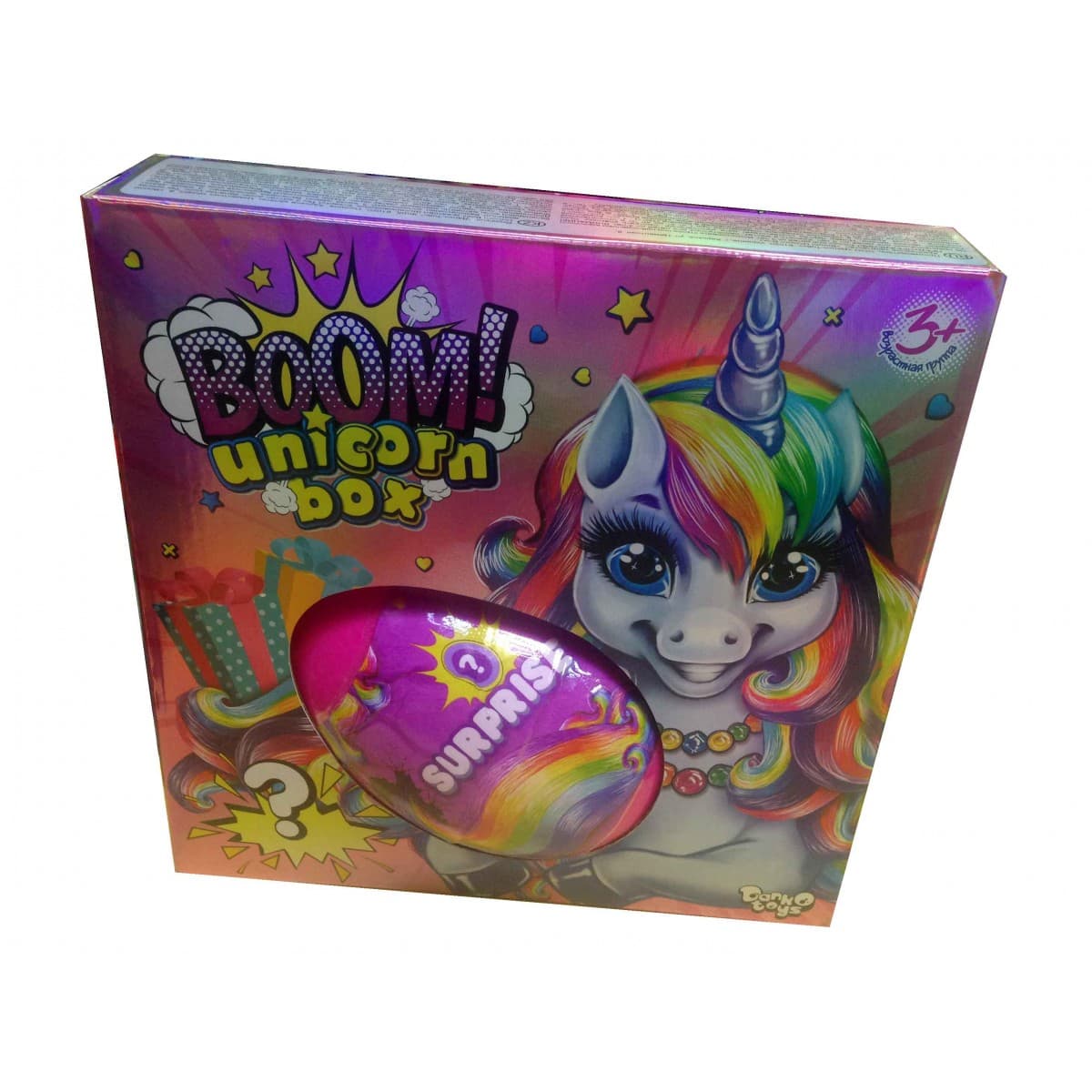 Набір креативної творчості "Boom! Unicorn Box" №BUB-01-01U(укр.)/DankoToys — купити | Канцелярський Сад