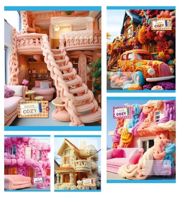 Зошит 24арк. кліт. /ТВ/ "Cozy" №ТА51308 — купити | Канцелярський Сад