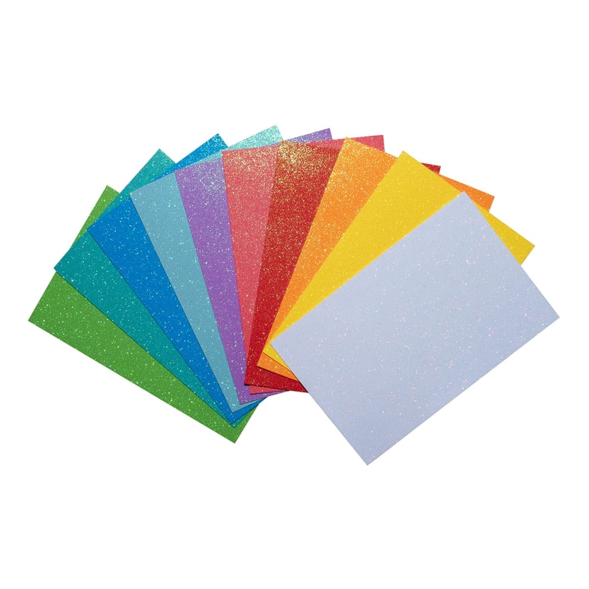 Набір фоамірану А4 "Santi Fashion colors" з глітером 10 кольорів EVA №742687 — купити | Канцелярський Сад