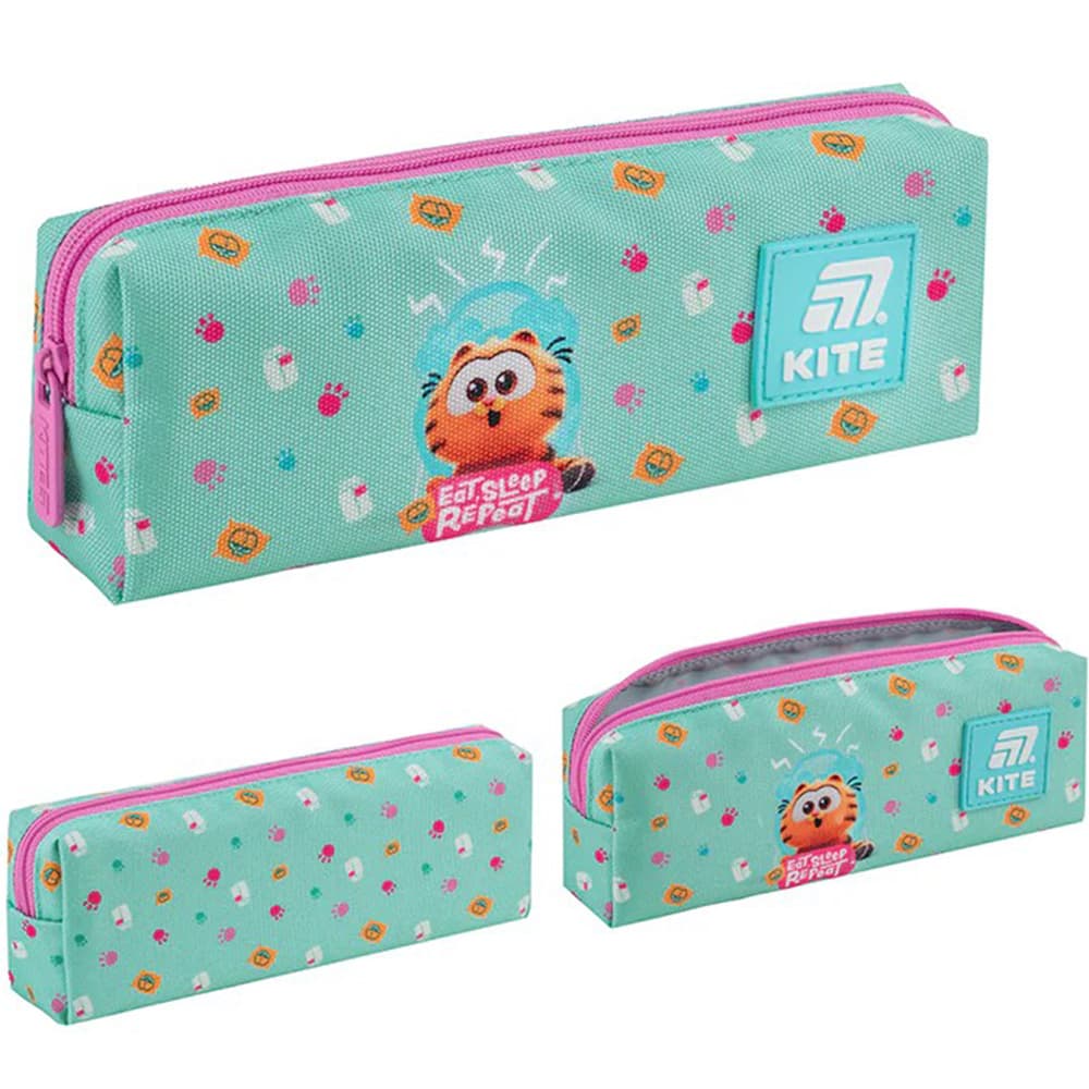 Пенал "Kite" Garfield 1від.№GF25-642-2 — купити | Канцелярський Сад