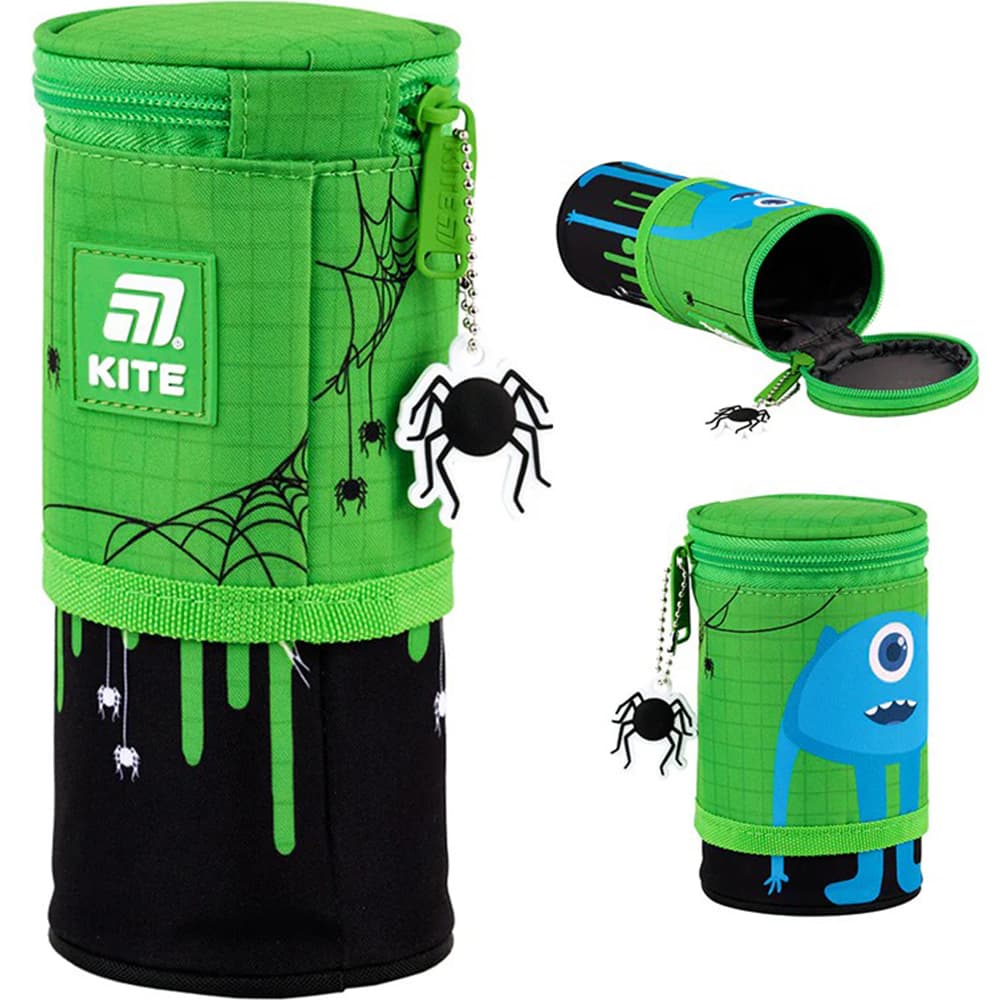 Пенал "Kite" Funny Monster 1від.,м'який №K25-684-2 — купити | Канцелярський Сад