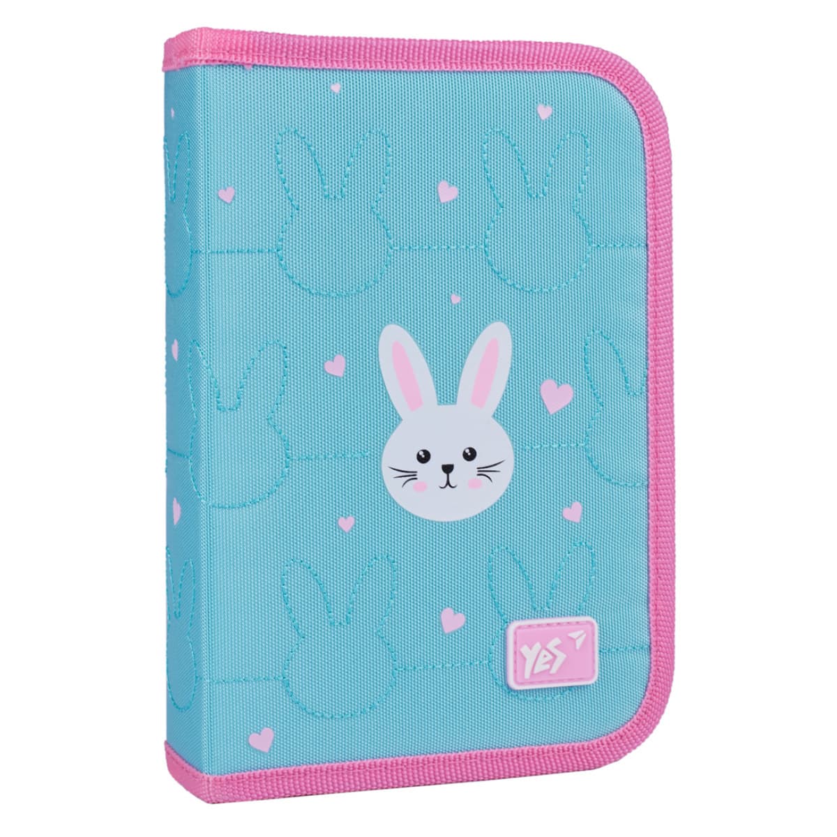 Пенал "Yes" Funny Bunny тв.,одинар.,2клап. №HP-04/533625 — купити | Канцелярський Сад