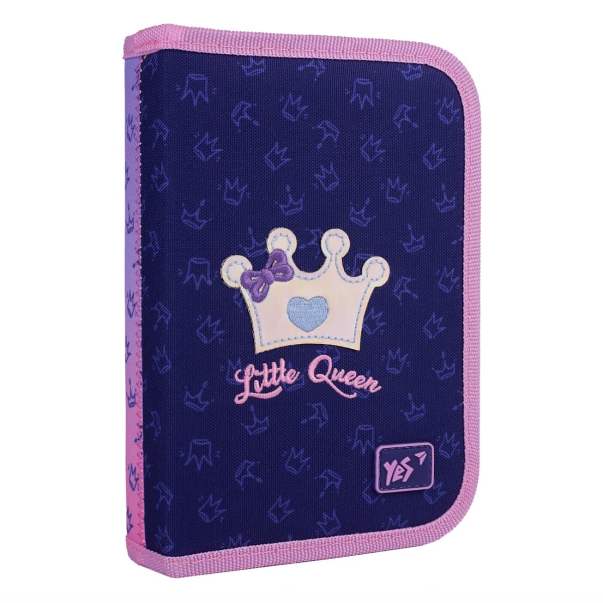 Пенал "Yes" Little Queen тв.,одинар.,з 1 клап. №HP-03/533660 — купити | Канцелярський Сад
