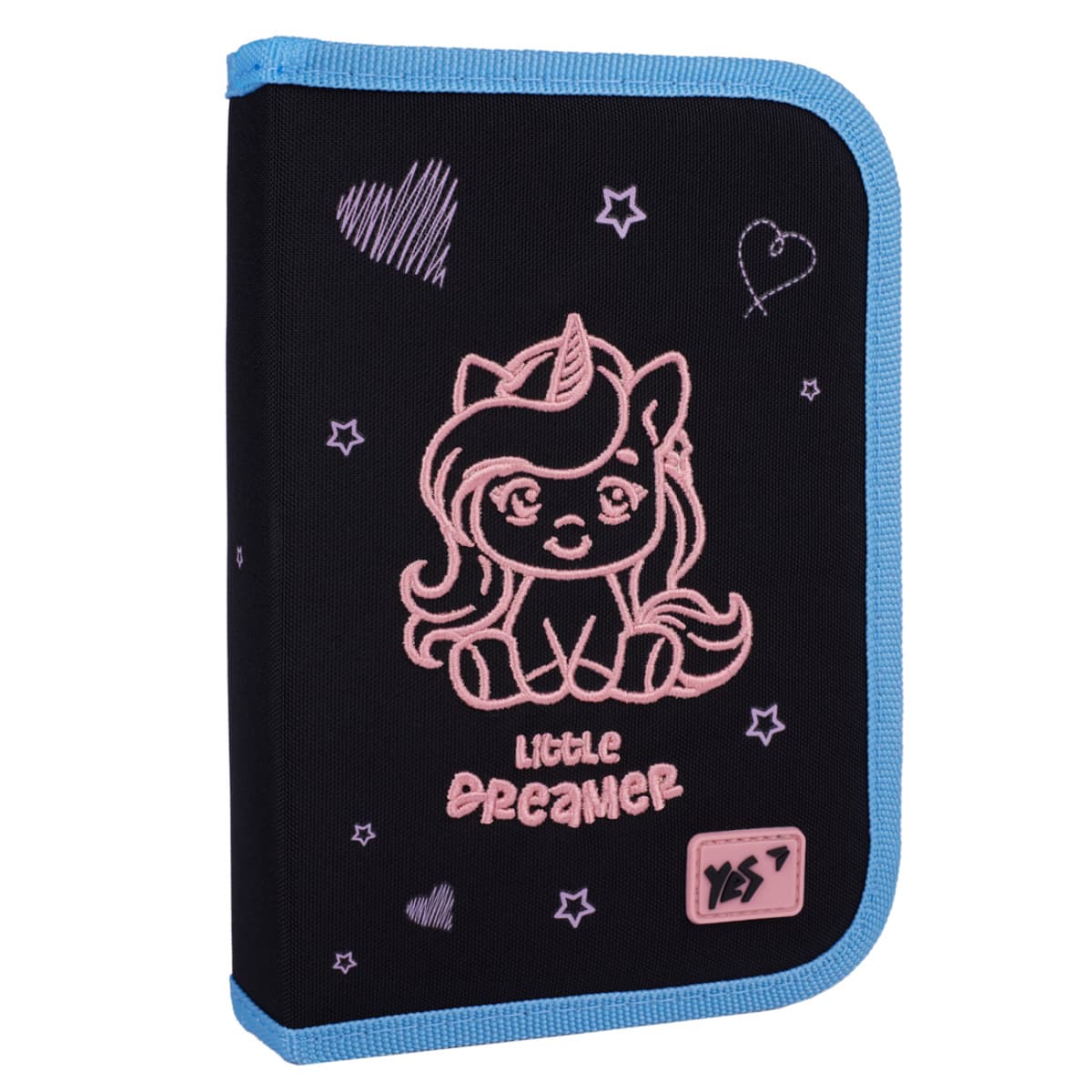 Пенал "1В" Cute Unicorn тв.,одинар.,з 2клап. №HP-04/533627 — купити | Канцелярський Сад