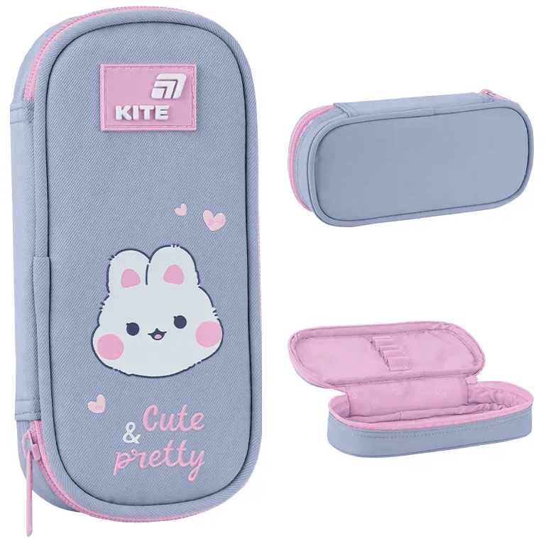 Пенал "Kite" Pretty Nice 1від.,м'який №K26-662-18 — купити | Канцелярський Сад
