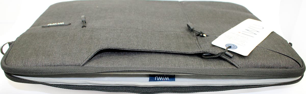 Сумка для ноутбука "WIWU" City Commuter Bag For Laptop/UltraBook 15.6" black/Breidon — фото 5
