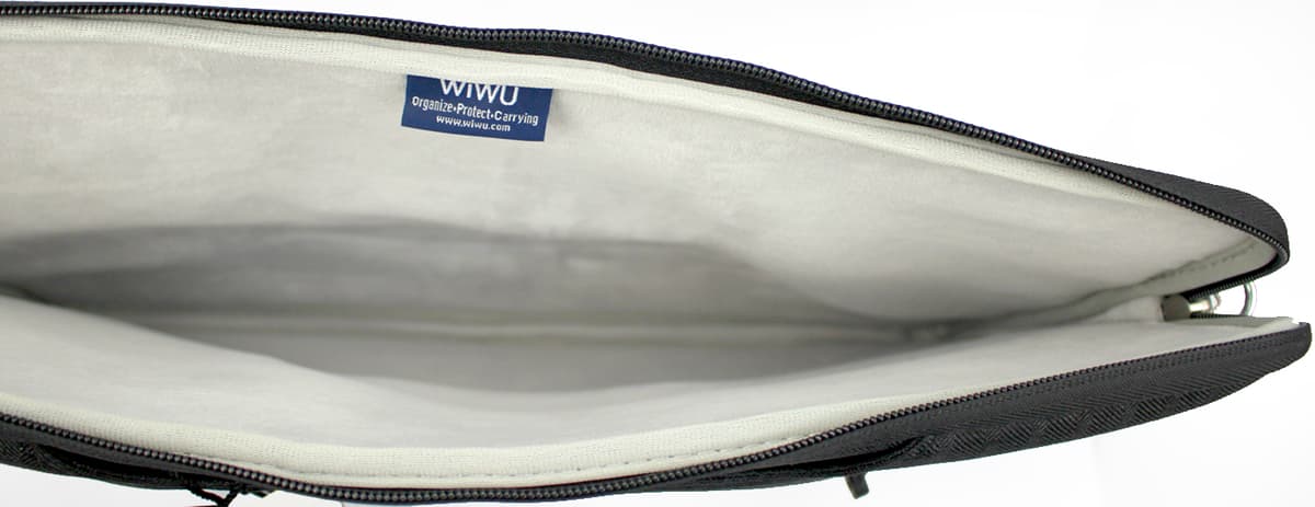 Сумка для ноутбука "WIWU" City Commuter Bag For Laptop/UltraBook 15.6" black/Breidon — фото 7