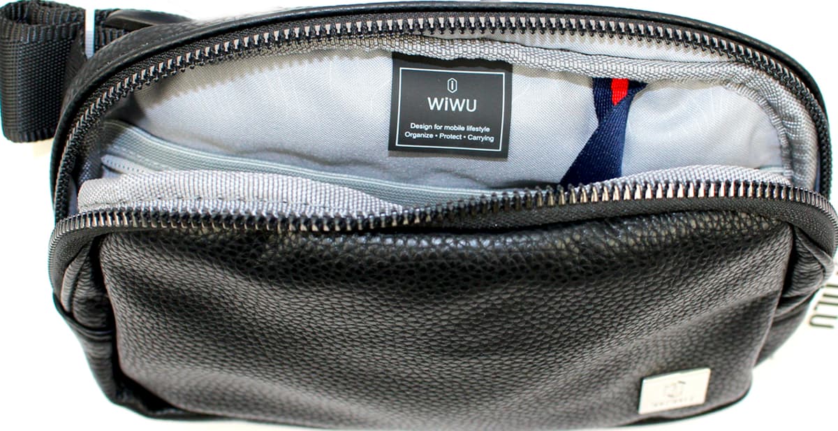 Сумка плечова "WIWU" LULU Crossbody Bag black/Breidon — фото 3