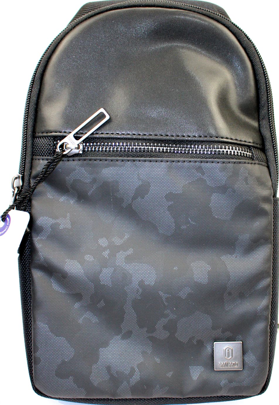 Сумка плечова "WIWU" Salem Crossbody Bag вологостійка black №1298/Breidon — купити | Канцелярський Сад