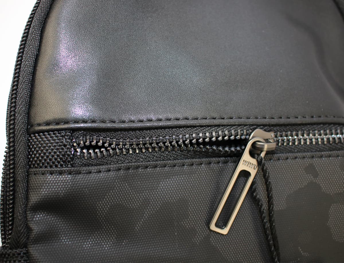 Сумка плечова "WIWU" Salem Crossbody Bag вологостійка black №1298/Breidon — фото 7