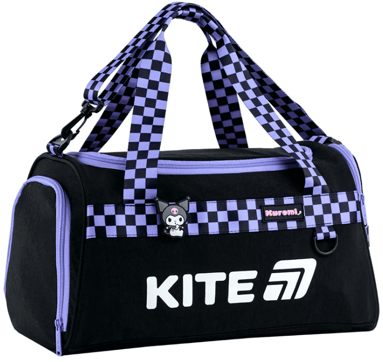 Сумка спортивна "Kite" 2505 Kuromi 1від.,3карм. №HK26-2505 — купити | Канцелярський Сад
