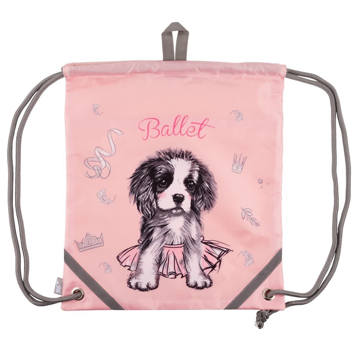 Сумка для взуття "Yes" Doggy Ballet 1від.,1карм. №559667/SB-10 — купити | Канцелярський Сад