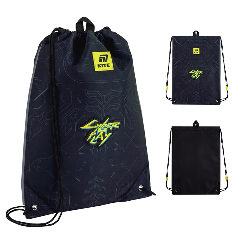 Сумка для взуття "Kite" 600M Cyber №K25-600M-10 — купити | Канцелярський Сад