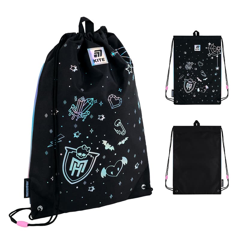 Сумка для взуття "Kite" 600M Monster High №MH25-600M — купити | Канцелярський Сад