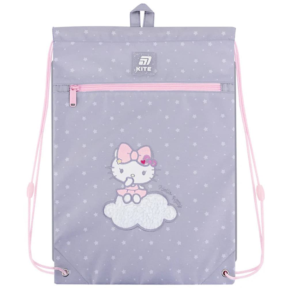 Сумка для взуття "Kite" 601M Hello Kitty-1 1від.,1карм. №HK25-601M-1 — купити | Канцелярський Сад