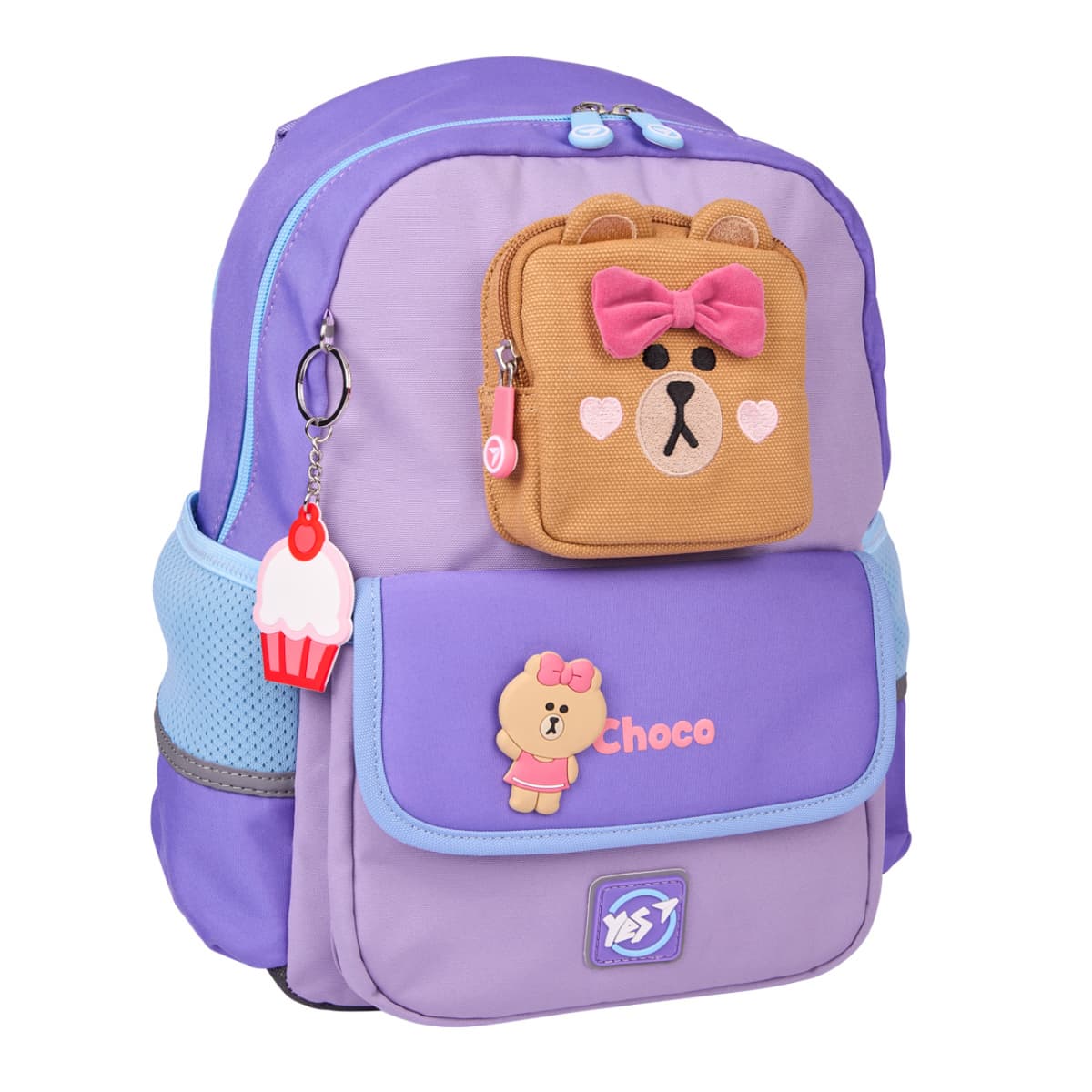 Рюкзак "Yes" S-104 Р-25 Line Friends Pretty Choco 1від.,4карм. №559836 — купити | Канцелярський Сад