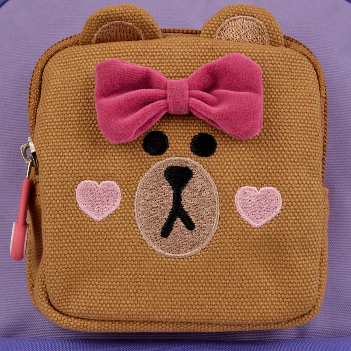 Рюкзак "Yes" S-104 Р-25 Line Friends Pretty Choco 1від.,4карм. №559836 — фото 4