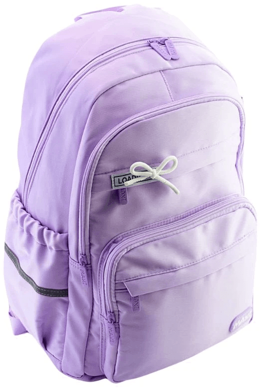 Рюкзак "Maxi" 2від.,3карм. 18" №8429-purple — купити | Канцелярський Сад