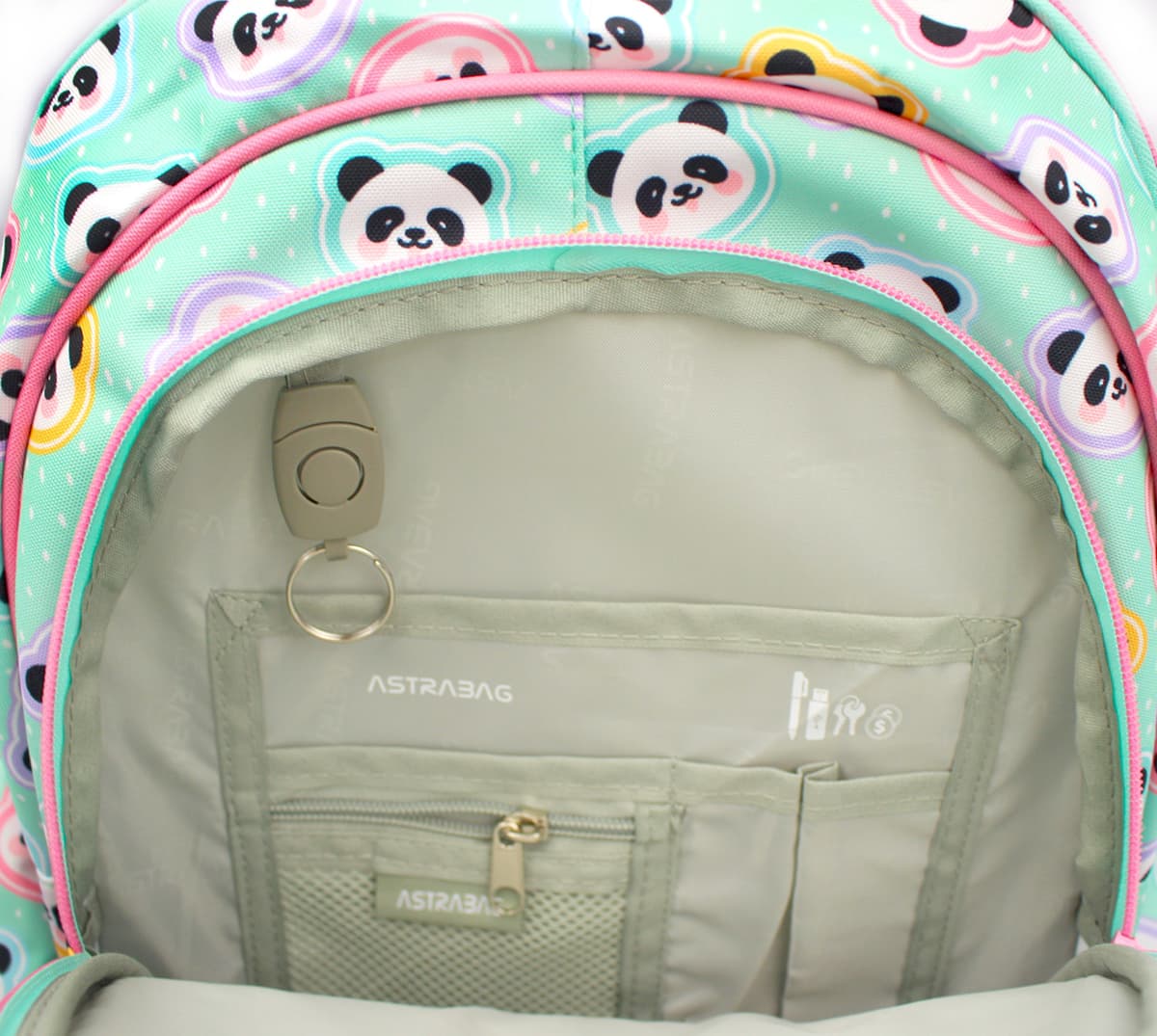 Рюкзак "Astrabag" MINTY PANDAS 3від 2карм №AB300/502025011 — фото 10