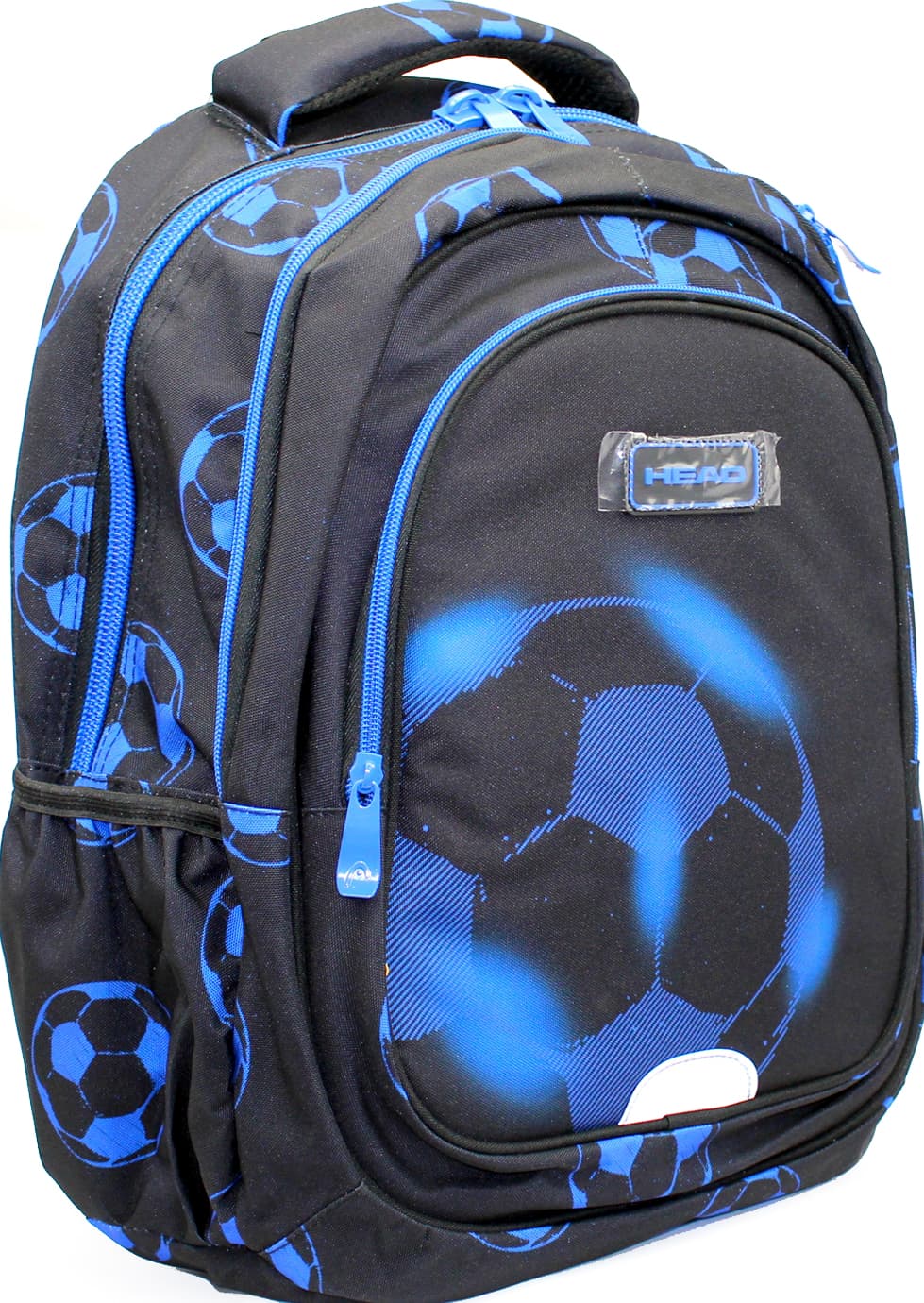 Рюкзак молод. "Head" Football neon blue 3від., 2карм. №AB300/502025036 — фото 3
