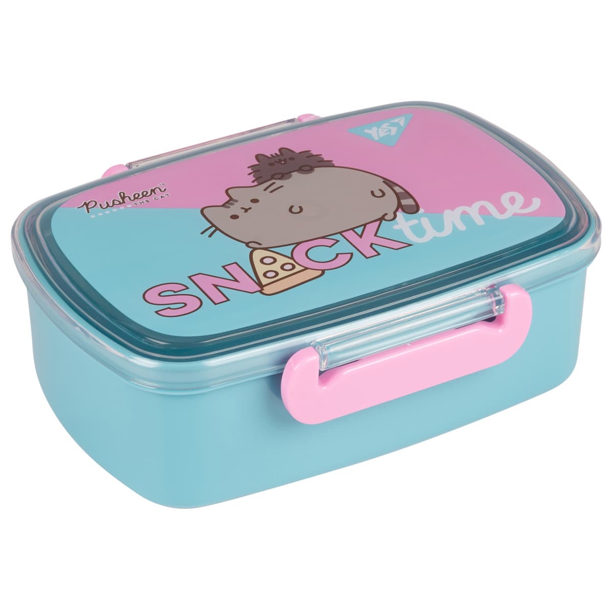 Ланч бокс пласт. "Yes" 750мл Pusheen №708065 — купити | Канцелярський Сад