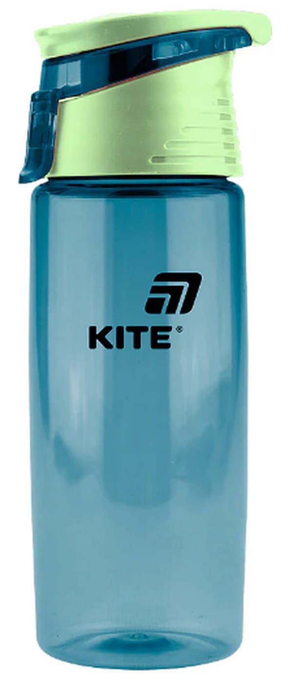 Пляшка для води пласт. "Kite" 550мл смарагдова №K25-401-2 — купити | Канцелярський Сад