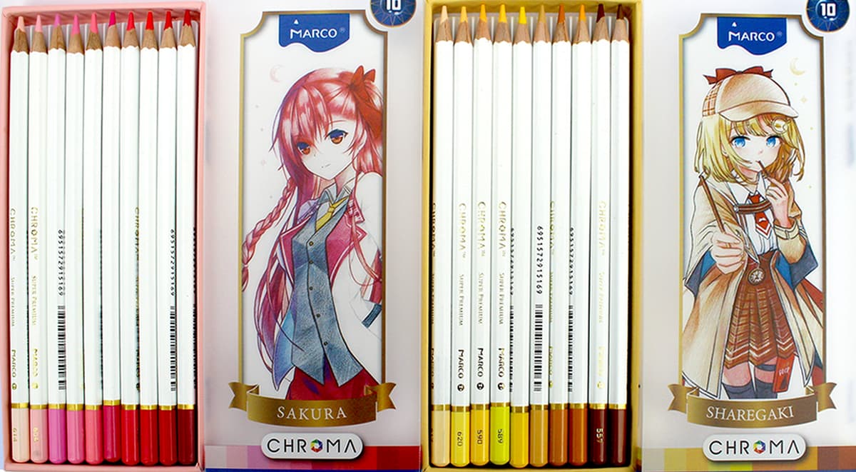 Олівці кольор. 50 кольор. "Marco" №2552-50CB Manga — фото 6