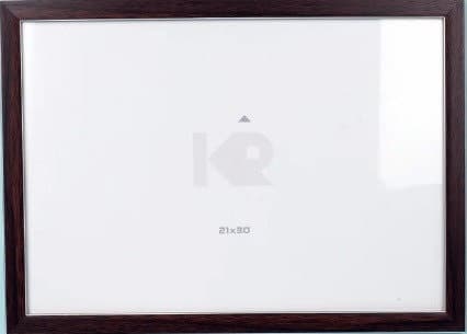Фоторамка "DL" 21х30 №DL-150 дерево венге з білою окантовкою — купити | Канцелярський Сад