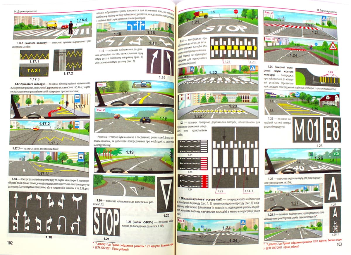 Книжка А4 "ПДР України" ілюстрована,м'яка обкл.,газ. №105868/36613/Арій — фото 9