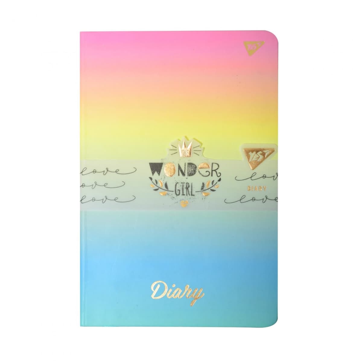 Блокнот-мотиватор А5 80арк. кліт. Diary. Wonder Girl №151580/Yes — купити | Канцелярський Сад